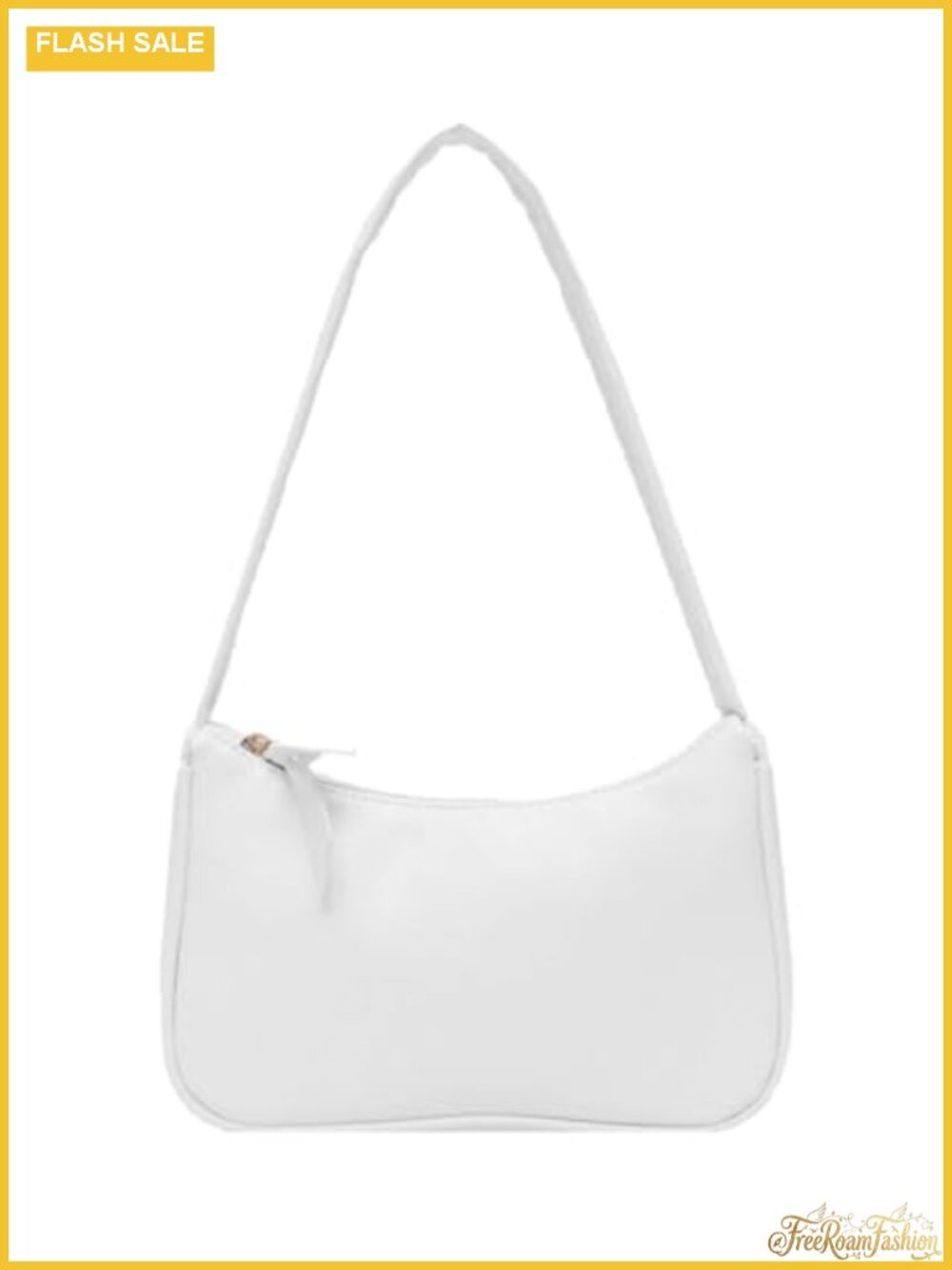 Vegan PU Leather Mini Clutch Evening Bag Shoulder Strap